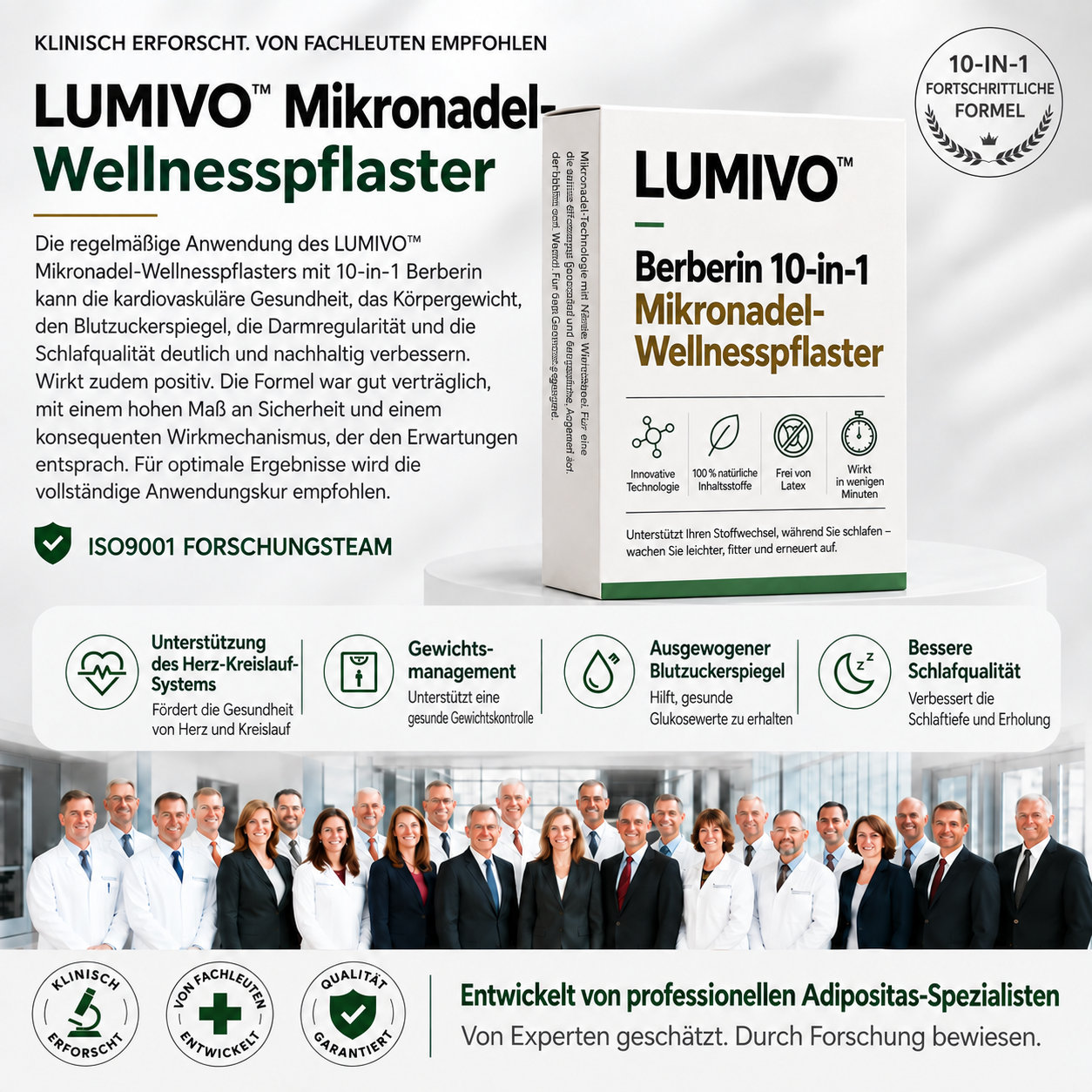 Fortschrittliches Nano-Mikronadel-Wellnesspflaster